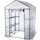 Hi Gewächshaus mit 8 Ablagen 140x140x200 cm Transparent