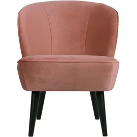 Woood Sessel Sara Samt, rosa