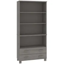 vidaXL Highboard HAMAR Massivholz Kiefer Hellgrau