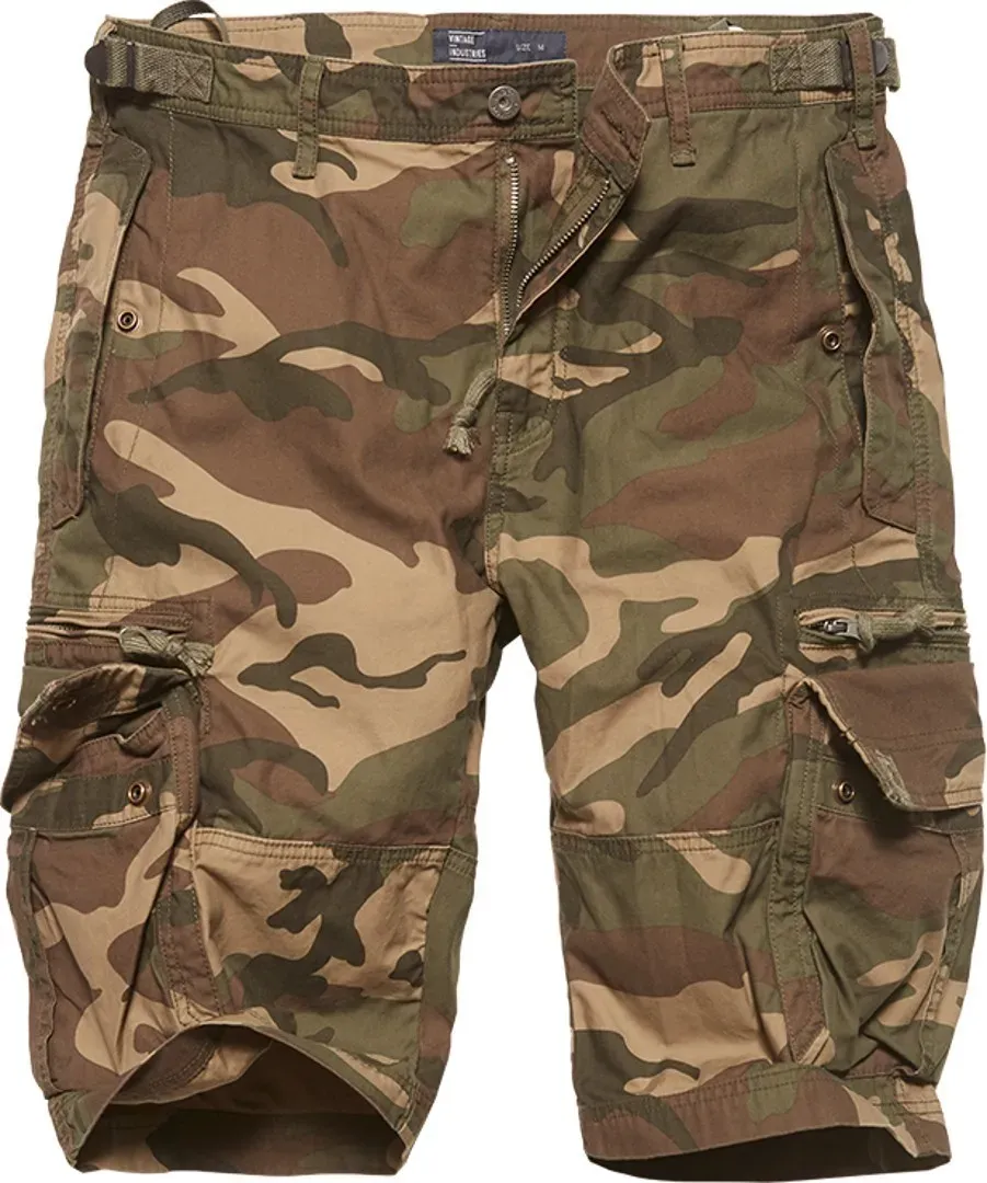 Vintage Industries Gandor Shorts, mehrfarbig, Größe 3XL für Männer