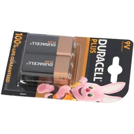 Duracell Plus 9V Block MN1604 Batterie