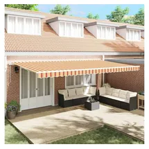 vidaXL Markise 600 x 350 cm gelb