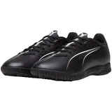 Puma Ultra 5 Play TT Soccer Shoe, Black White, 41