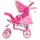 Chipolino Dolly Korb faltbar rosa/pink