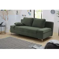 Schlafsofa JOCKENHÖFER GRUPPE "Jano" Sofas Gr. B/T: 202cm x 103cm, Cord, grün klassisches Schlafsofa mit individuell, verstellbaren Armlehnen