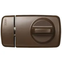 ABUS 7010 Tür-Zusatzschloss Braun