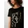 Aniston CASUAL T-Shirt in schwarz-goldfarben | Gr.: 40