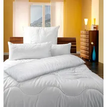 Glööckler KBT Bettwaren Microfaserbettdecke Body Soft Steppdecke weiß 155 cm x 220 cm