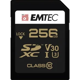 Emtec ECMSD256GXC10SP Speicherkarte 256 GB SDXC UHS-I U3 SpeedIN Pro Multimedia-Technik SD Karten