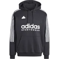 Adidas House Of Tiro Fleece Kapuzenpullover - Black / White - M - Regular