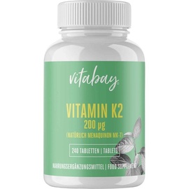 Vitabay Vitamin K2 200 mcg Vegane Tabletten 240 St.