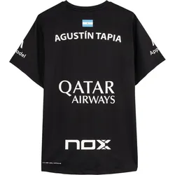 Nox Sponsert At10 T-shirt SCHWARZ L