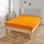 BettwarenShop Spannbettlaken Jersey-Elasthan 120 x 200 - 130 x 220 cm orange