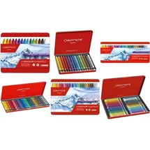 Caran d'Ache Aquarell-Wachsmalstift NEOCOLOR II 40 St. mehrfarbig