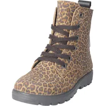 Ricosta Schnürstiefel Leopard Beige 31