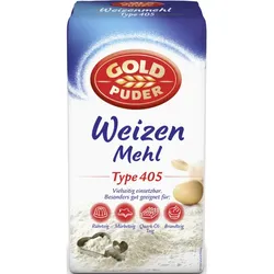 Goldpuder Weizenmehl Type 405 1000G