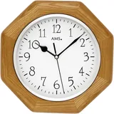 Funkwanduhr modern 27 cm x 27 cm x 5 cm - AMS Modell: 5512