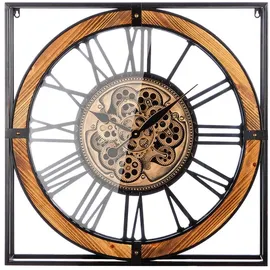 Casablanca by Gilde Revolus 72,0 cm 72 Wanduhr braun/schwarz
