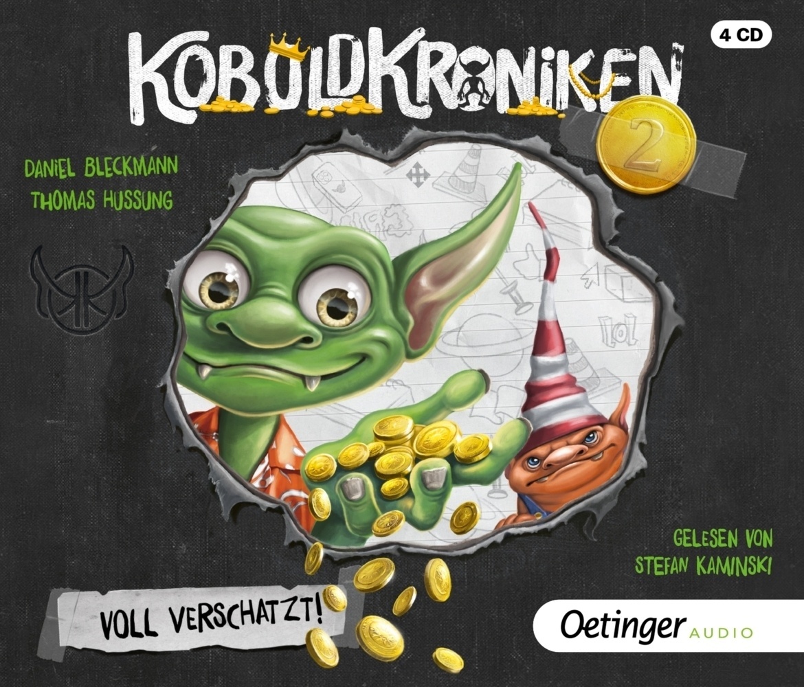 Koboldkroniken - 2 - Voll Verschatzt! - Daniel Bleckmann (Hörbuch)