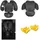 Cangaroo i-Size Kindersitz Quill (40-150cm) Gruppe 0/1/2/3, Isofix, 360° drehbar schwarz
