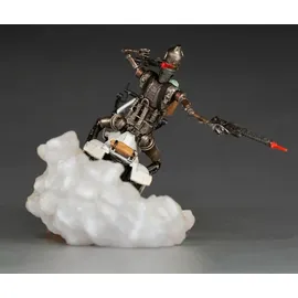 Iron Studios The Mandalorian - IG-11 and The Child Deluxe Statue 1/10 - Schwarz
