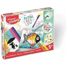Maped Puste-Stifte Blow Pen String Art 21 St. mehrfarbig