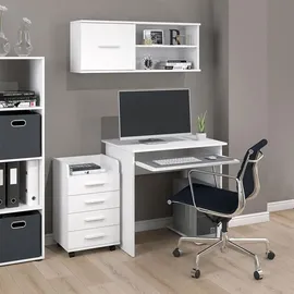 Vicco Schreibtisch Nick, weiß Computertisch Laptoptisch
