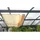 Floracord Vierecksonnensegel Elfenbein 330 cm x 140 cm
