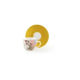 Excelsa Espressotasse mit Untertasse 0,09 l Mehrfarbig 6 St.