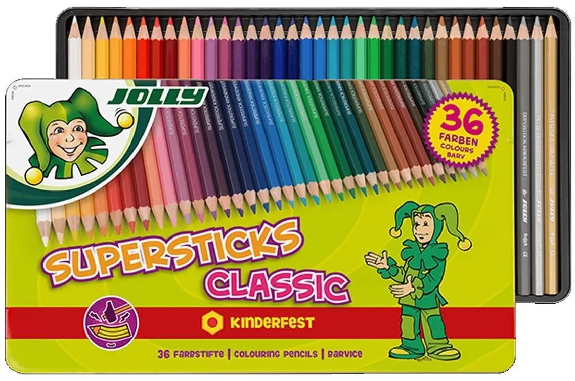 JOLLY Buntstifte Supersticks Classic 36er Set