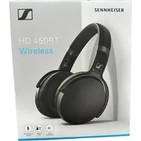 Sennheiser HD 450BT (ANC, 30 h, Kabellos), Kopfhörer, Schwarz