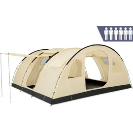 CampFeuer Tunnelzelt beige/sand