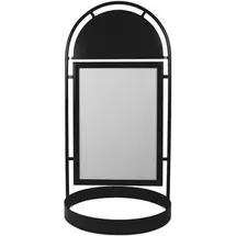 update displays Kundenstopper Wheel schwarz DIN A1 82,5 x 78,0 x 155,0 cm, 1 St.