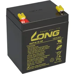 Kung Long WP4.5-12 12V 4,5Ah AGM Blei Vlies Bleiakku Batterie wartungsfrei