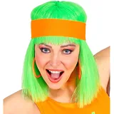 W WIDMANN MILANO Party Fashion - Neon Stirnband, 80er Jahre, Einheitsgröße, Accessoire, Kostüm, Mottoparty, Karneval - 1 stück (1er Pack)