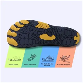 dotales ActiveStep Barfußschuhe in blau, 36 & Gr.: 40