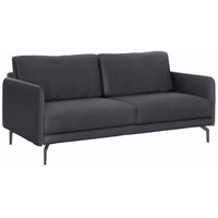 HÜLSTA sofa 3-Sitzer »hs.450«, Armlehne sehr schmal, Breite 190 cm, Alugussfuß Umbragrau schwarz