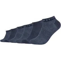 Mustang Casual Sneakersocken 6er Pack Blau 39-42