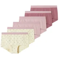 NAME IT Hipster Floral Slip 6 Einheiten - Buttercream