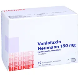 VENLAFAXIN Heumann 150 mg Hartkaps.retard.Heunet 50 St