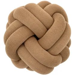 Design House Stockholm - Knot Kissen, camel
