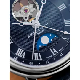Frederique Constant Classics Heartbeat Moonphase Edelstahl 40,0 mm FC-335MCNW4P26