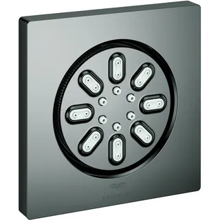 Grohe Rainshower Aqua Seitenbrause, 2 Strahlarten, eckig - hard graphite 26802A00