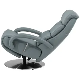 Hukla Relaxsessel Florian Leder 73 x 109 x 91 cm Grau mit Relax-Funktion