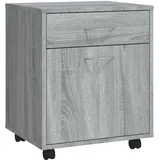 vidaXL Sonoma Rollschrank 45 x 38 x 54 cm grau
