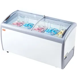 Vevor Kommerzielle Eiscreme-Vitrine 460 L Weiß