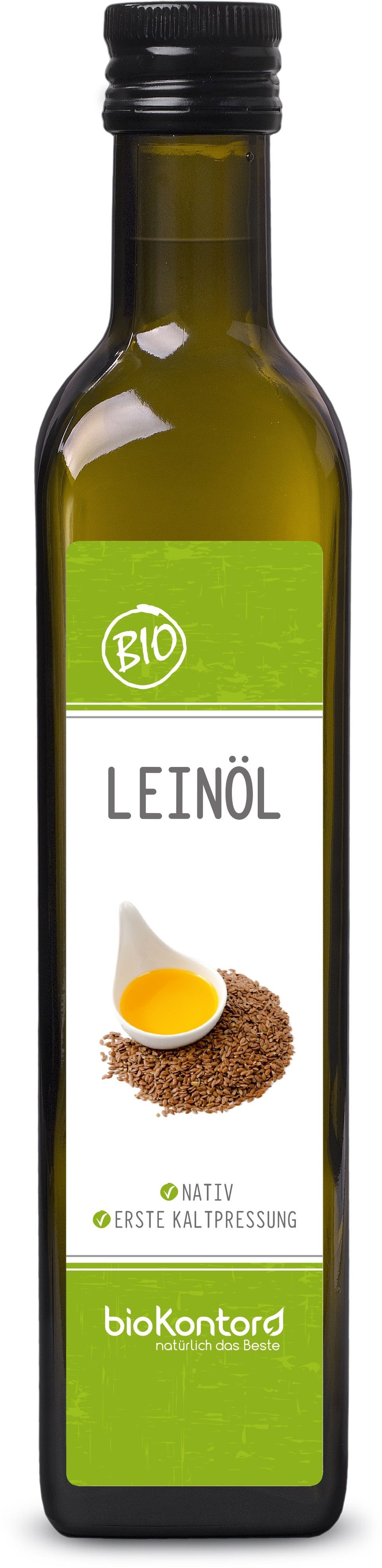 bioKontor Leinöl Öl 500 ml