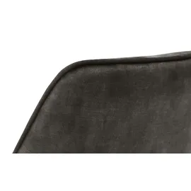 MCA Furniture uno Esszimmerstuhl drehbar , grau , Maße (cm): B: H: T: 64.0