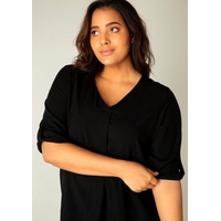 Base Level Curvy Shirtbluse »Yanina«, mit V-Ausschnitt Base Level