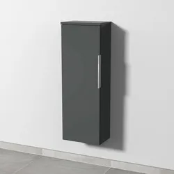 Sanipa 3way Mittelschrank 30 cm, 1 Tür, Anschlag links, mit Aufsatz-Griff